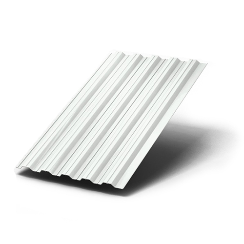 Монтаж профнастила нержавеющего НС35