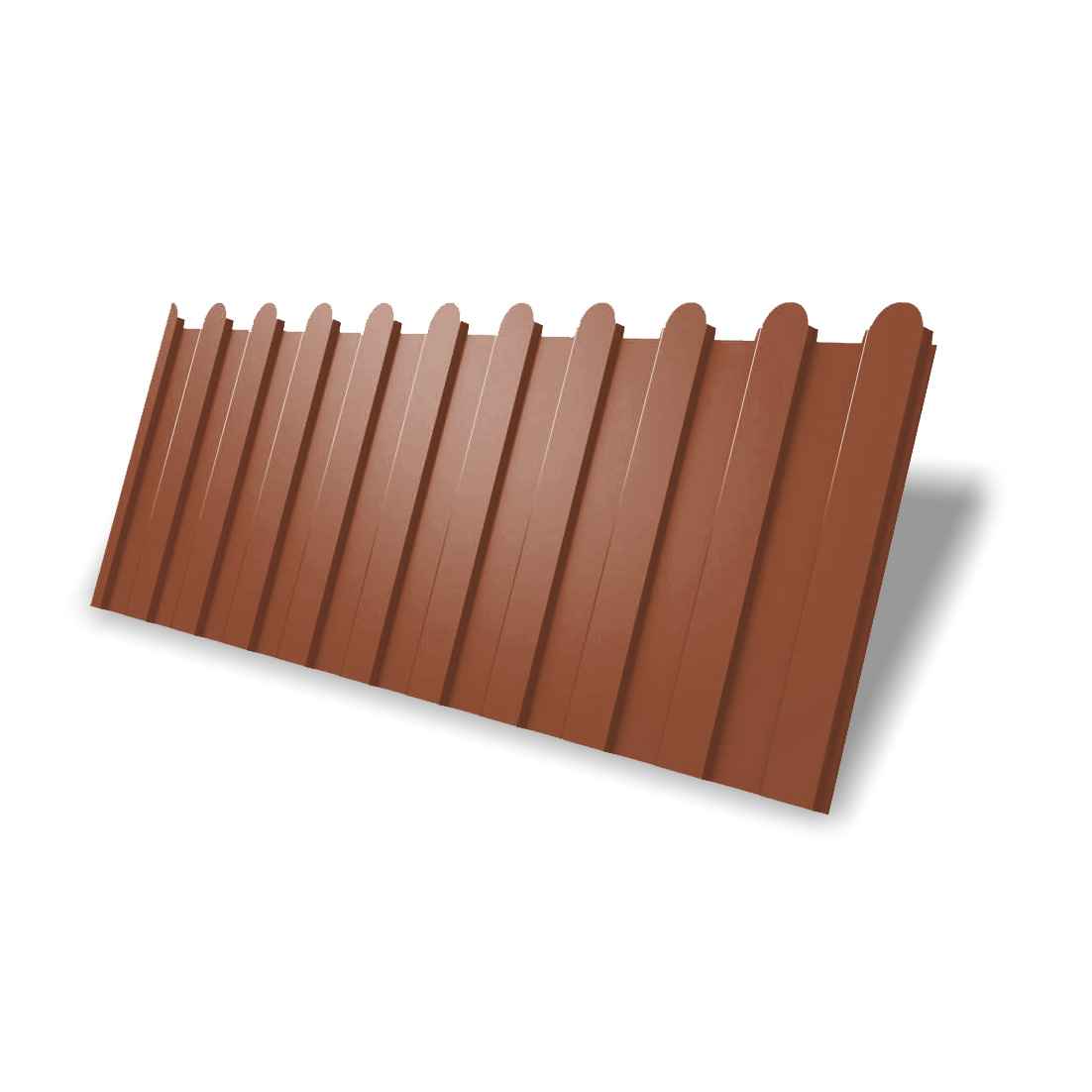 Фигурный профнастил для ограждения