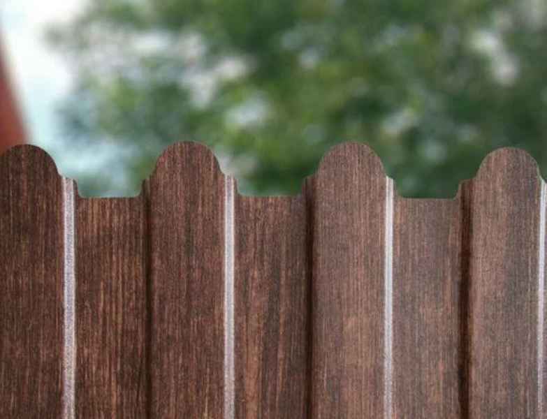 Профнастил С8 с фигурным резом