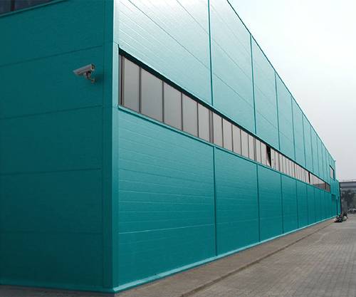 Стеновые сэндвич-панели 150 мм — объект 1