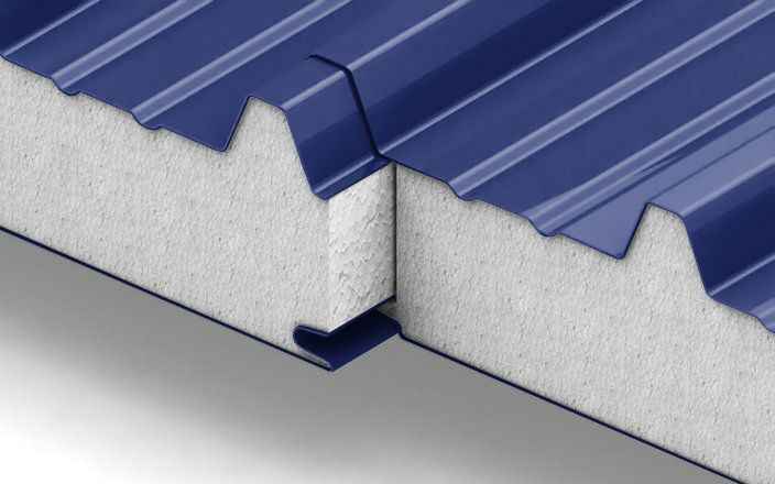 Сэндвич панели с пенополистиролом