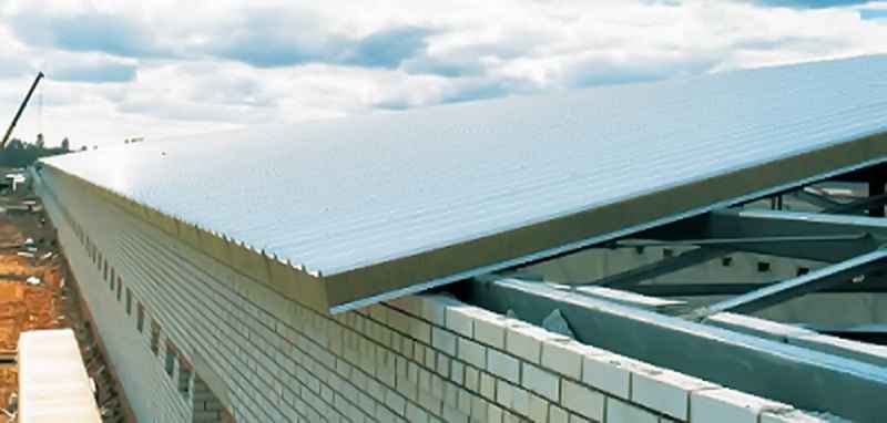 Кровельные сэндвич панели