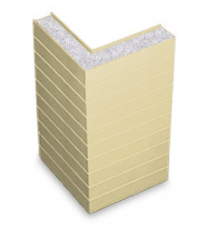 Угловая EPS панель