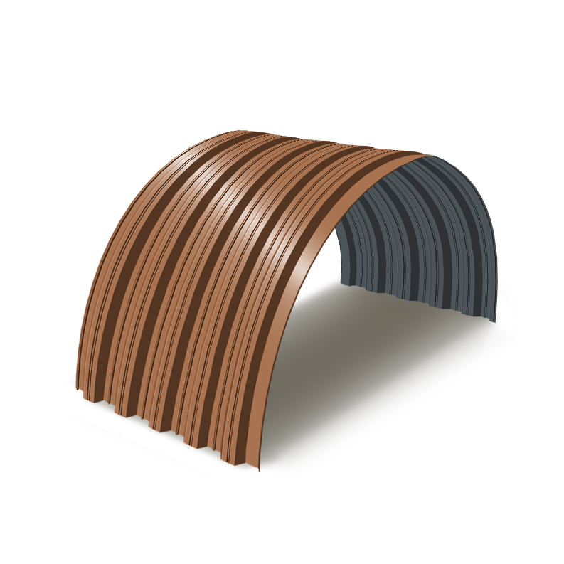 Арочная конструкция из профлиста