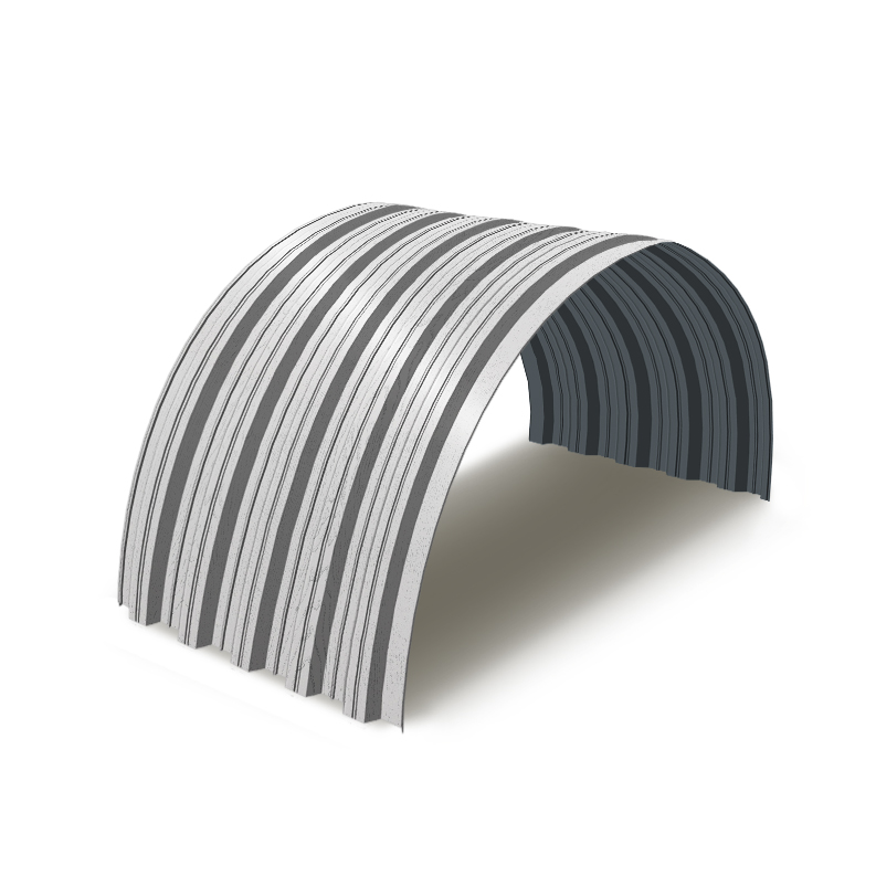 Кровля из арочного профнастила НС35ПГ