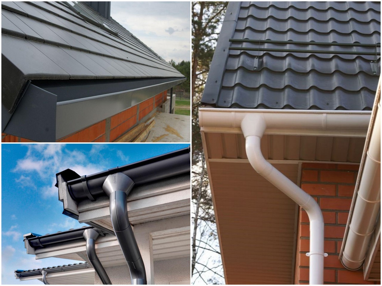 Желоб водосточный