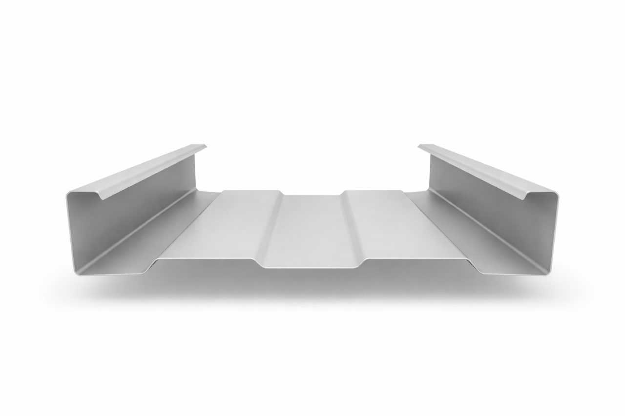 Сэндвич-профиль начальный акустический 150х1250, 0,5 мм, оцинкованный