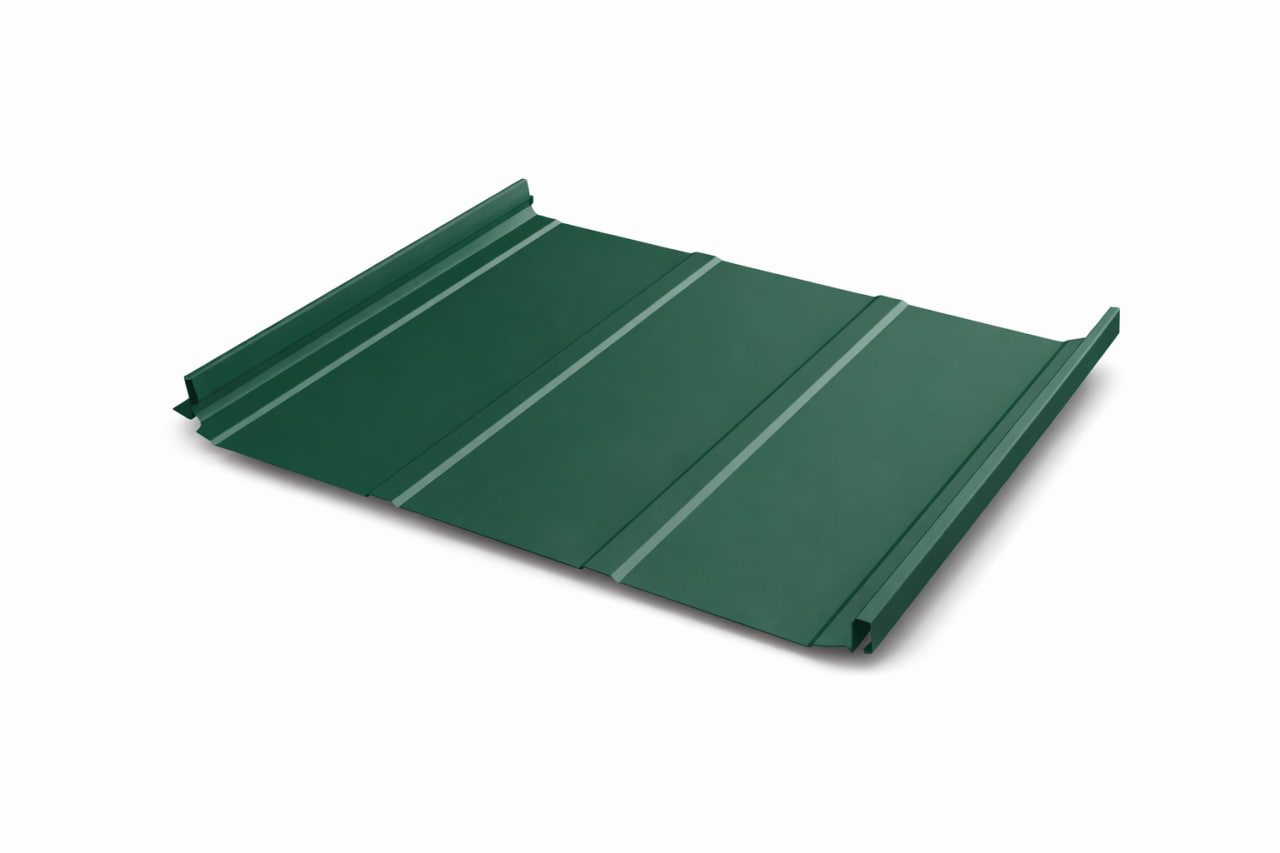 Кликфальц Pro Line 0,45 Полиэстер RAL6005 Зеленый мох с пленкой на замках