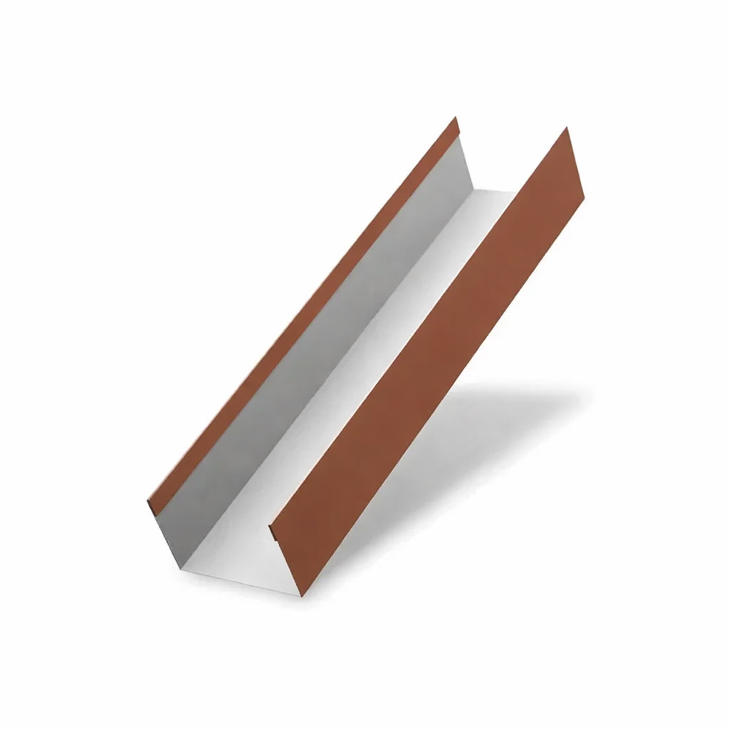 Крышка 30х15 жалюзи Texas 0,45 Drap RAL 8004 Терракота