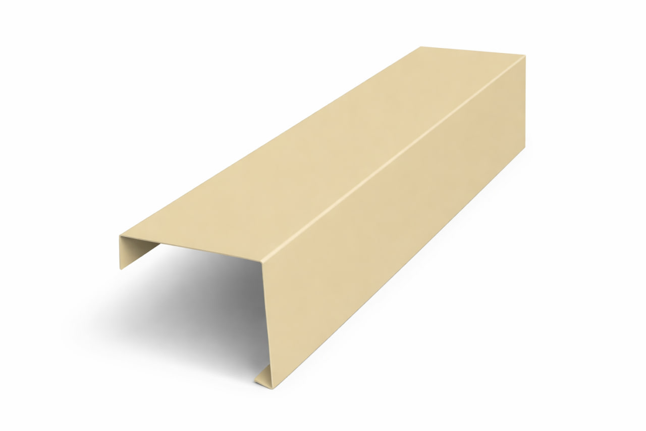 Декоративная накладка на столб угловая RAL 1014