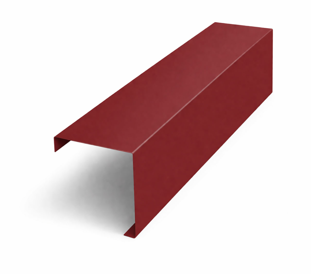 Декоративная накладка на столб угловая RAL 3011