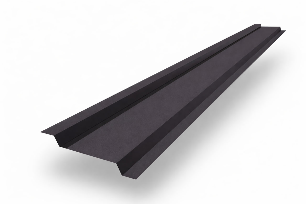 Забор жалюзи Z 46х135 мм PE RAL 8019 0,45 мм