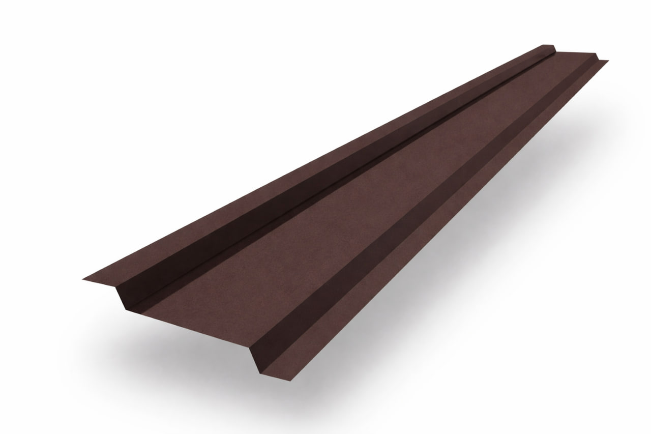 Забор жалюзи Z 46х135 мм PE RAL 8017 0,5 мм