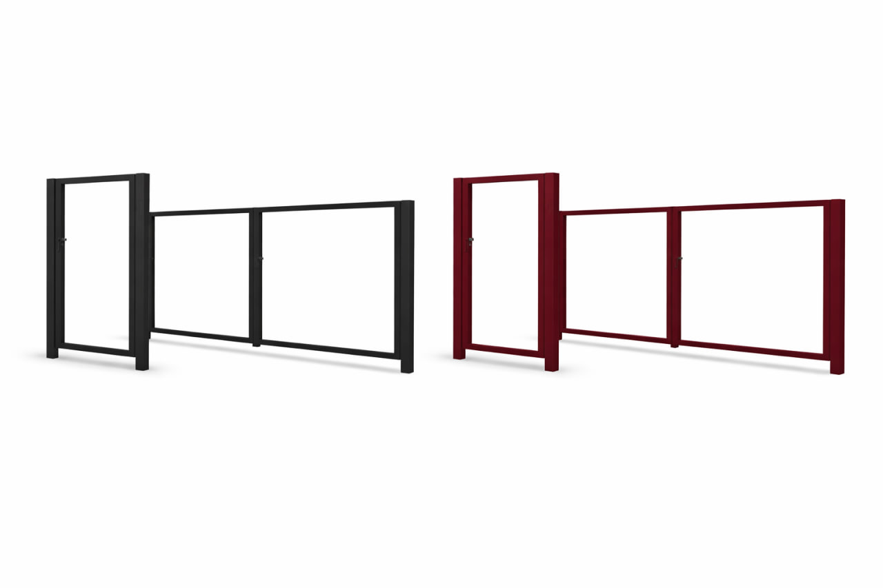 Калитки и ворота Texas на объекте