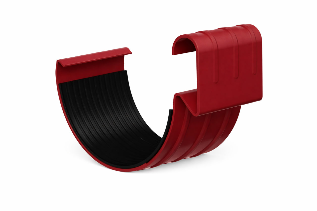 Соединитель желоба D125 Plastizol двухсторонний R363