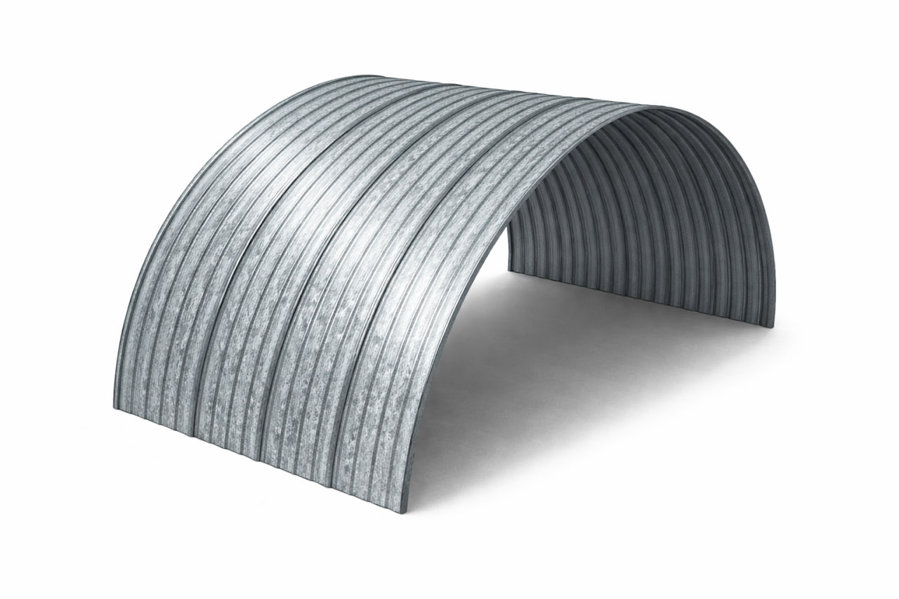 Профнастил оцинкованный НС18ПГ 1120 0,5