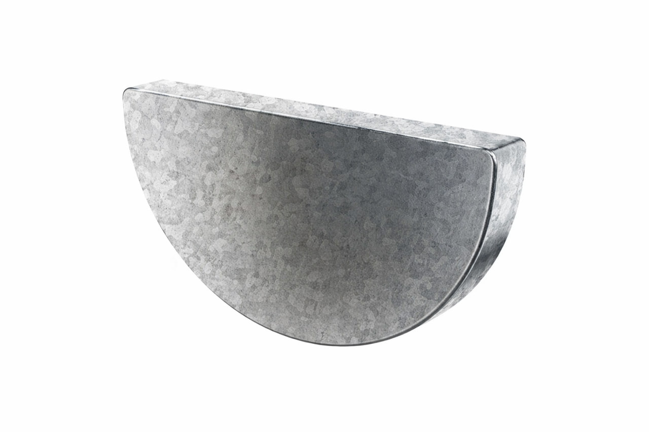 Заглушка желоба — пример