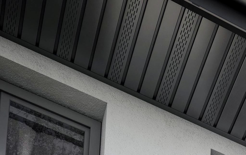 Софиты металлические с центральной перфорацией