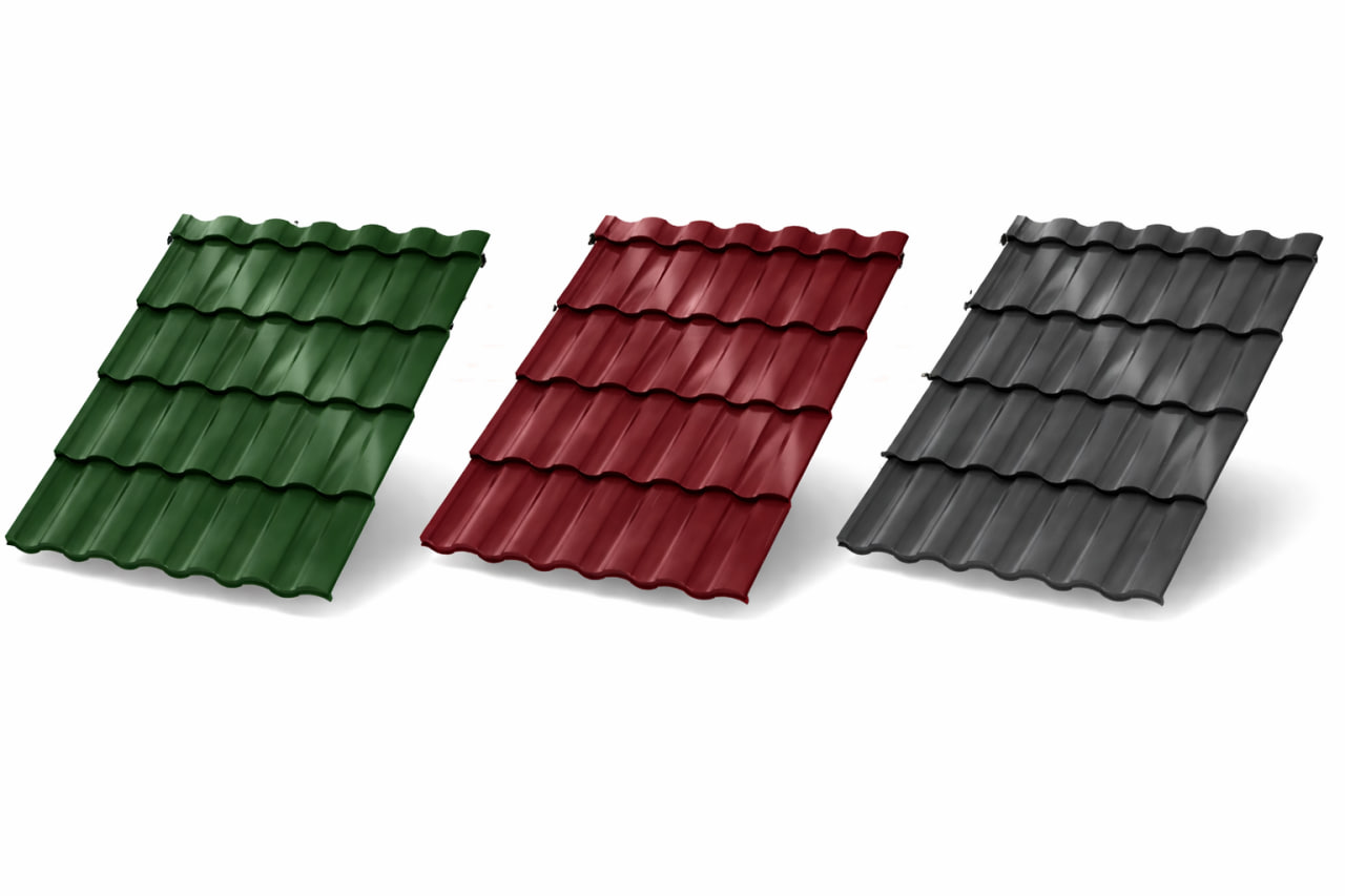 Металлочерепица на объекте