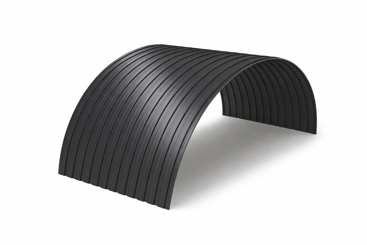 Профнастил МП10ПГ 0,5 полиэстер RAL7024 — пример