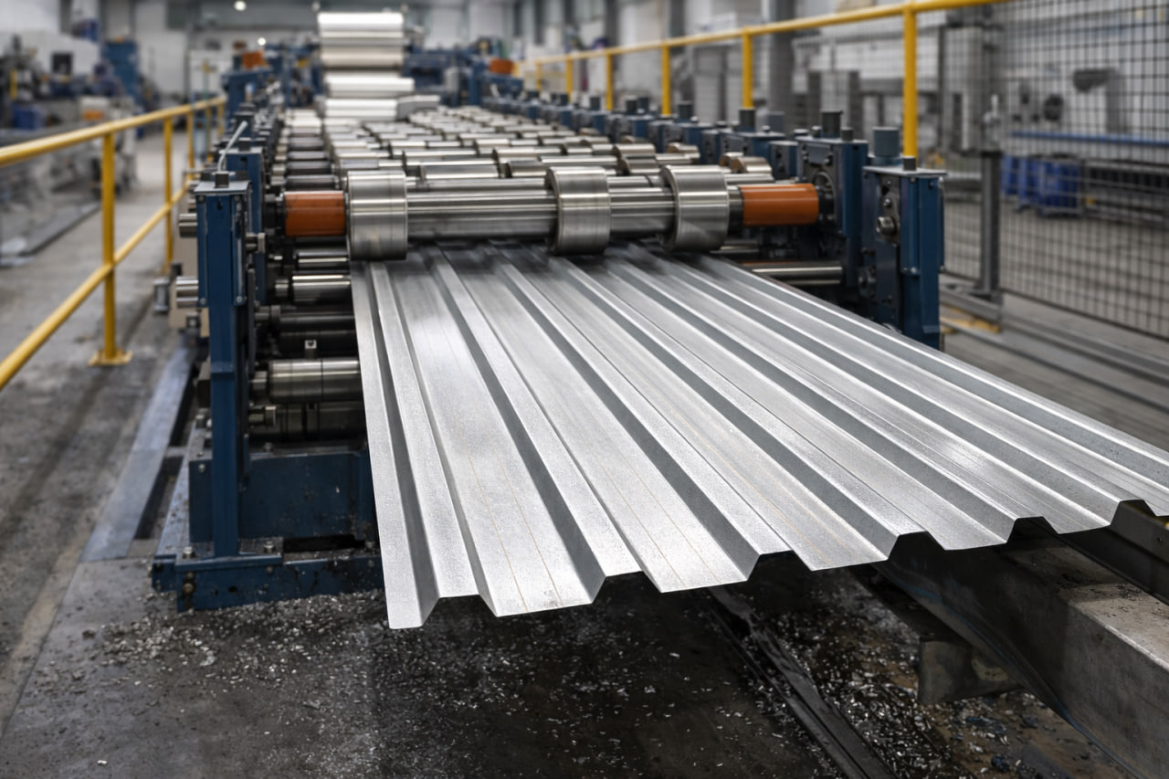 Дорожное ограждение (отбойник) на объекте