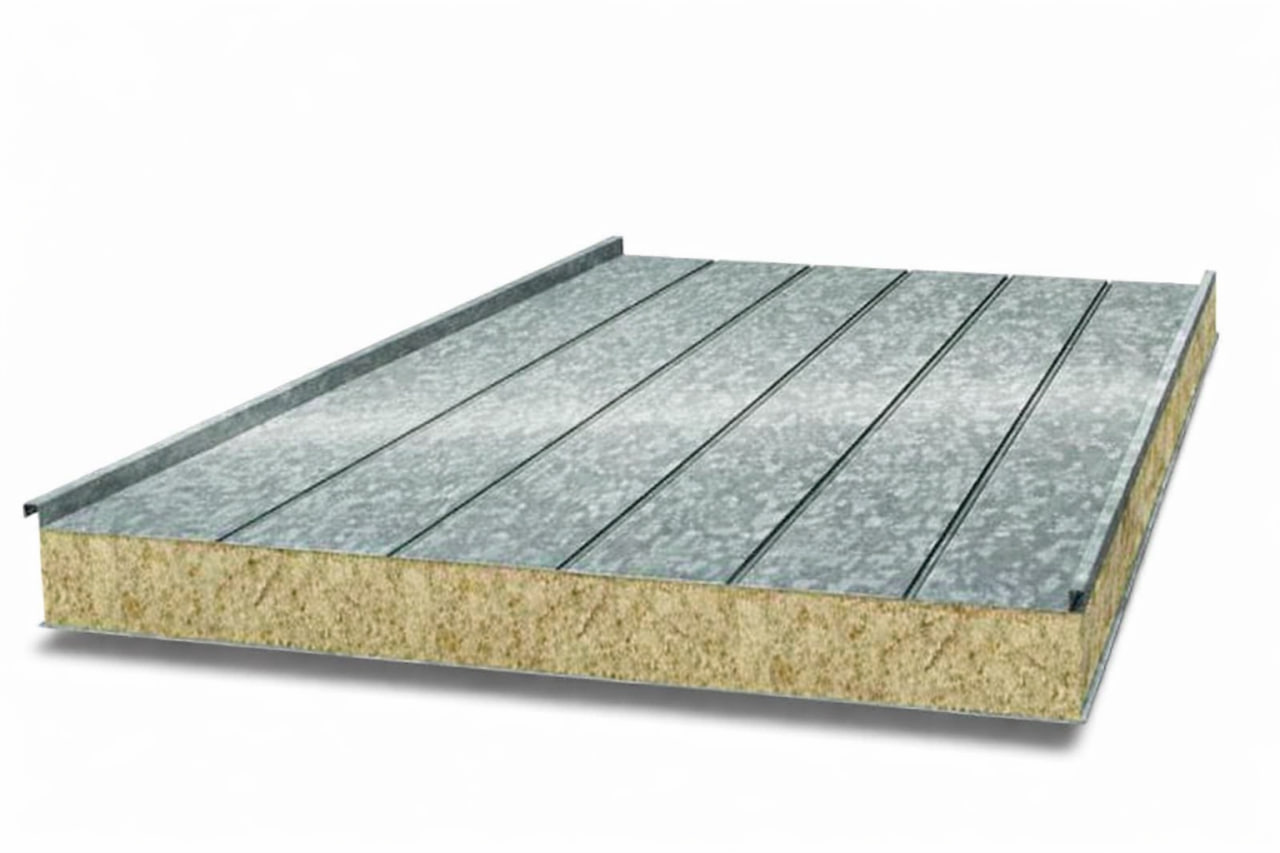 Сэндвич-панели шириной 1200 мм оцинкованные — пример