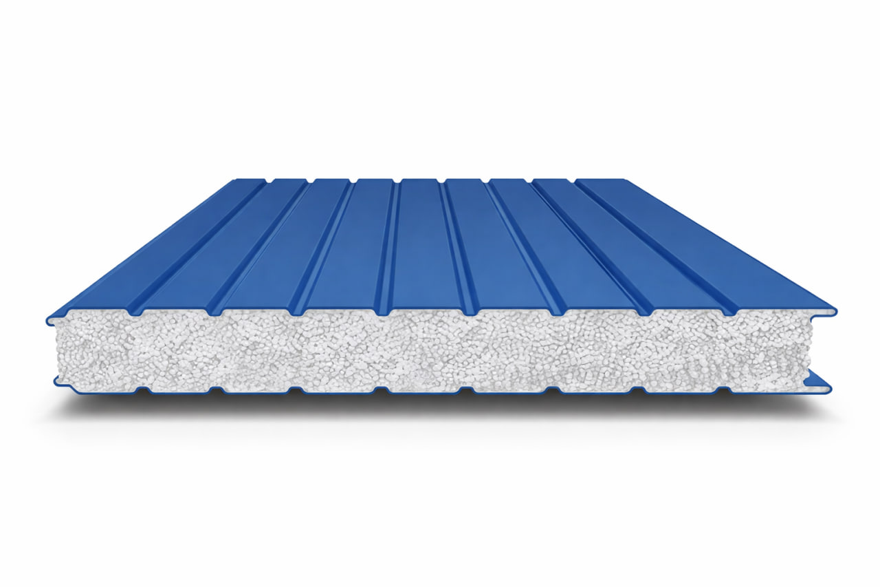 Стеновые сэндвич-панели 300 мм с пенополистиролом