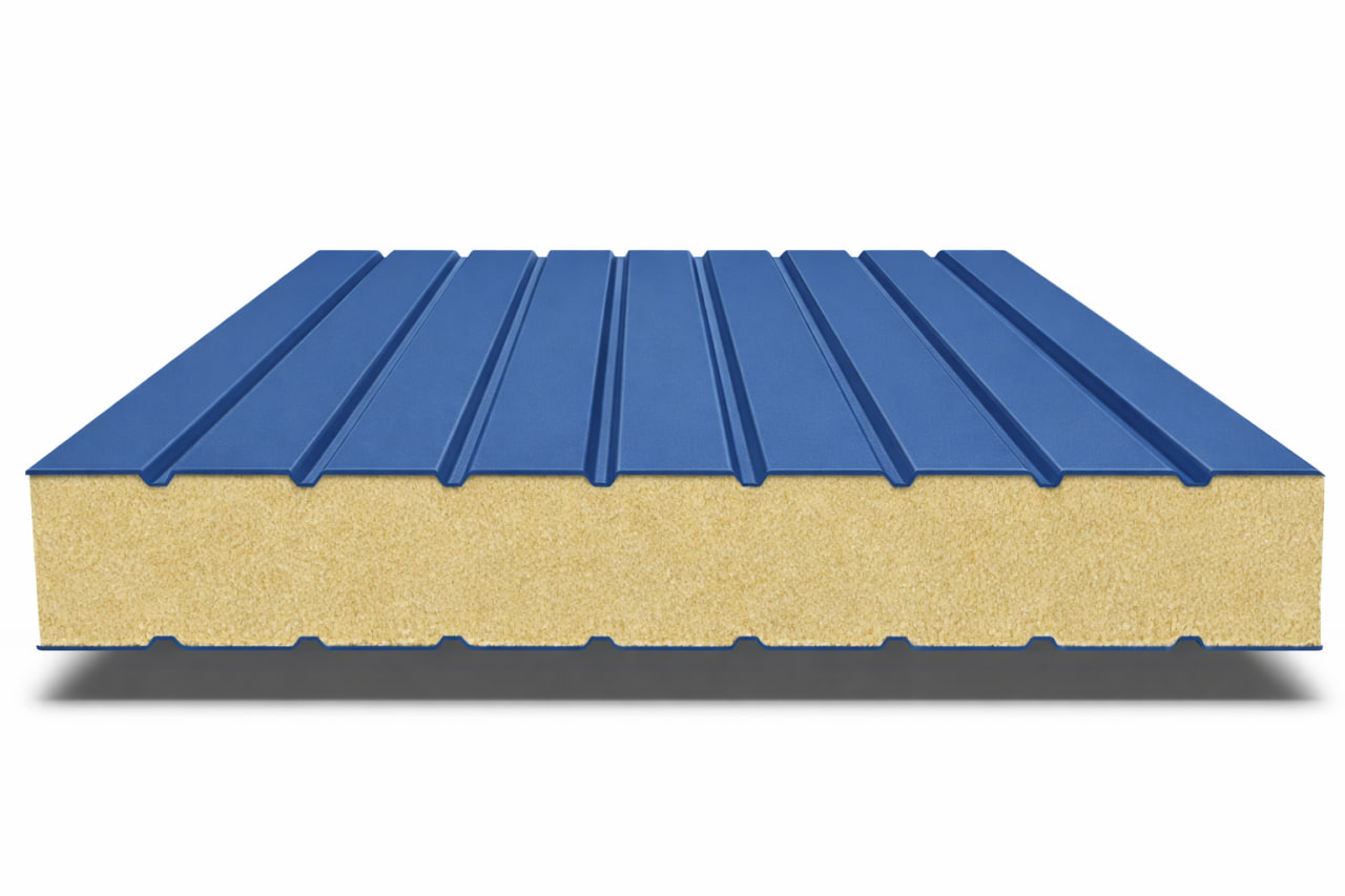 Сэндвич-панели без замков из пенополиуретана