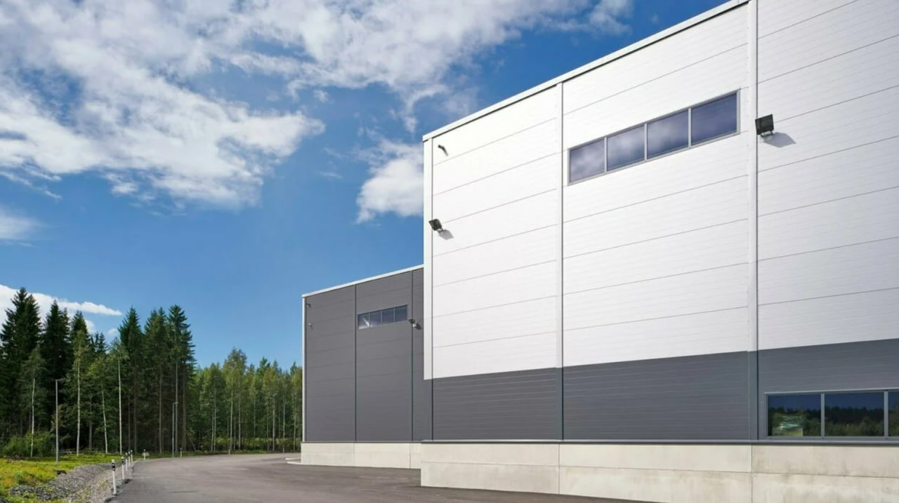 Сэндвич-панели без замков — пример