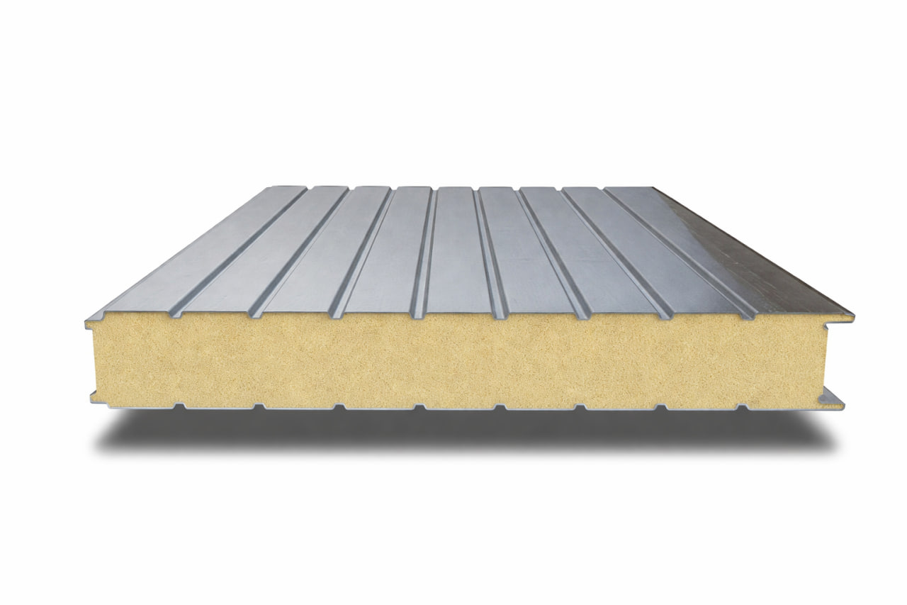 Стеновая сэндвич-панель из нержавейки с PIR