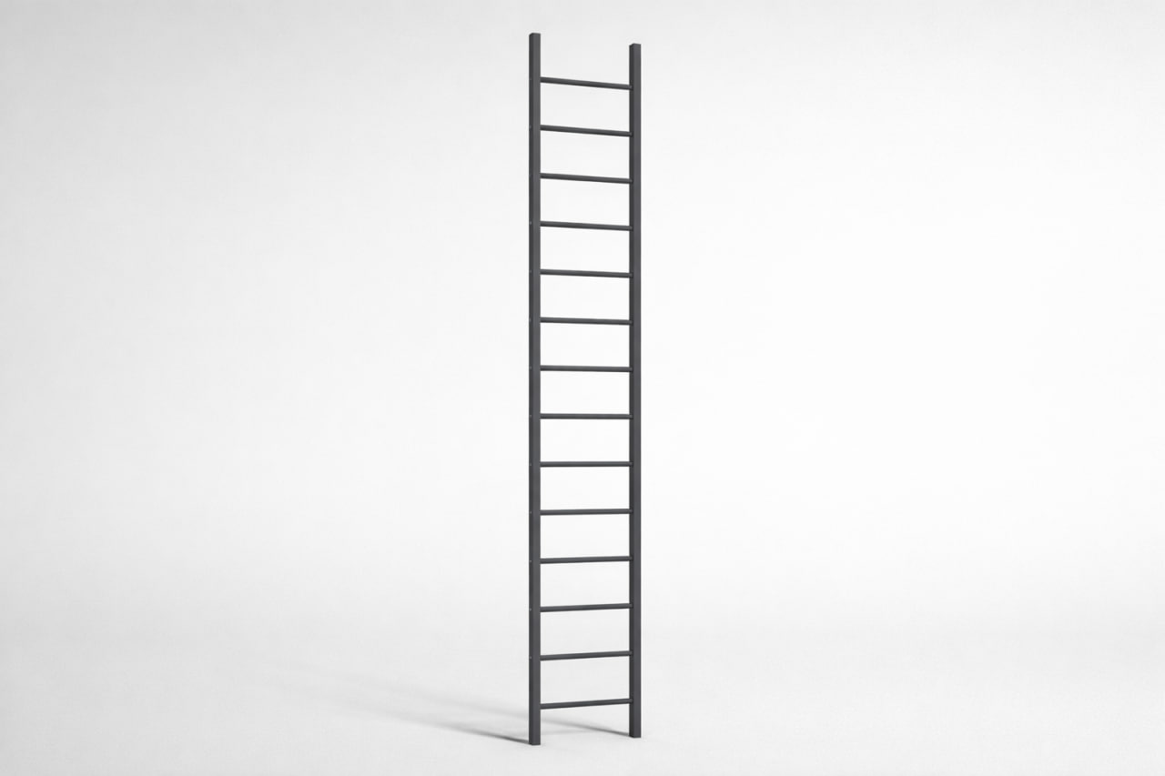 Вертикальная пожарная лестница