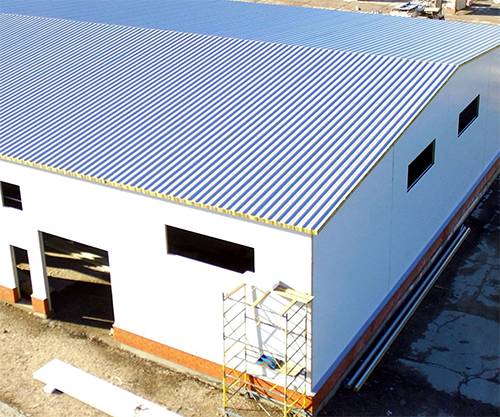 Производство и поставка алюминиевых кровельных сэндвич-панелей