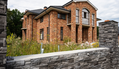 Искусственный камень Каскад Рейндж — объект 1