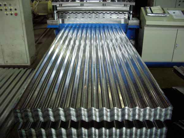 Профнастил МП18 на объекте