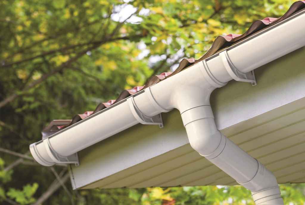 Пластиковая водосточная система — объект 2