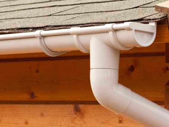 Пластиковая водосточная система — объект 3