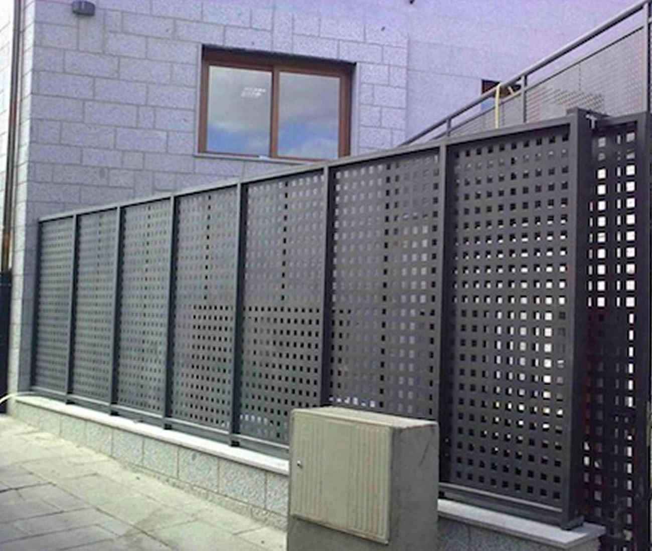 Перфорированный профнастил — объект 3