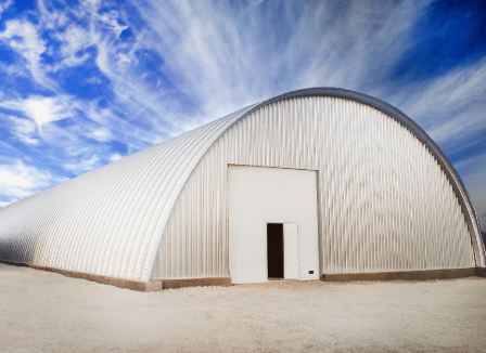 Арочный профнастил С17ПГ — объект 1