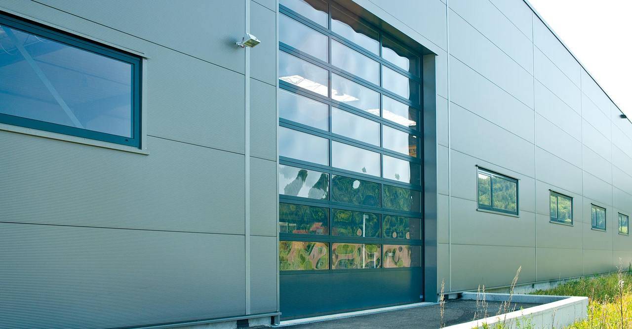 Стеновые сэндвич-панели 50 мм — объект 1